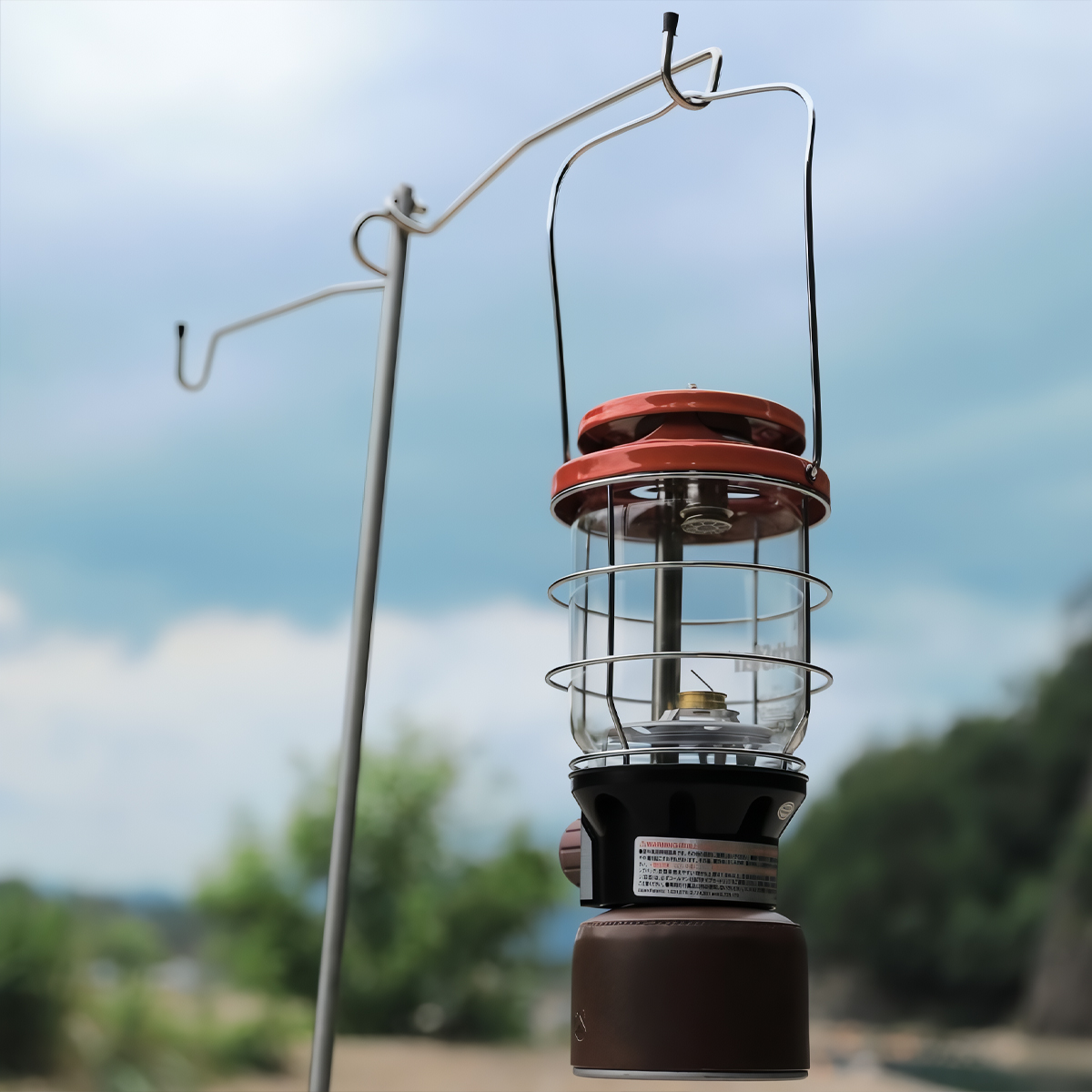 Campingmoon D-243 Cây Treo Đèn Dã Ngoại Cắm Trại 2 trong 1 ( có cọc đất + chân )