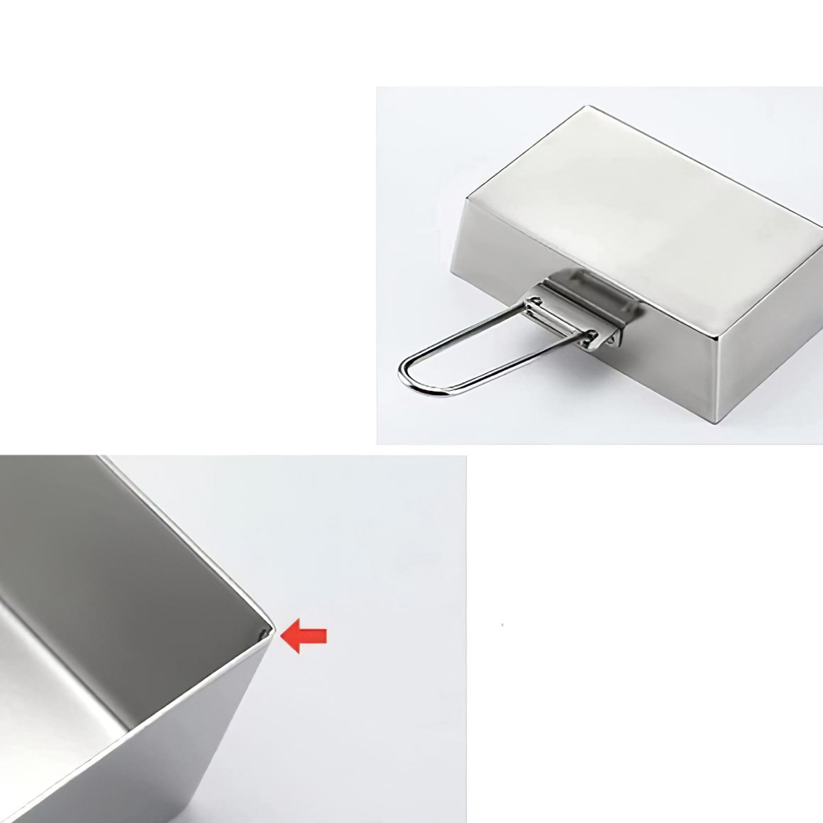 Campingmoon DO-2117 Chảo Chiên Bằng Thép Không Gỉ