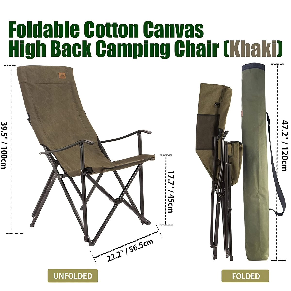 Campingmoon F-1001C Ghế Xếp Dã Ngoại