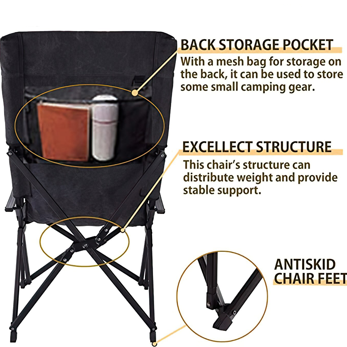 Campingmoon F-1001C Ghế Xếp Dã Ngoại