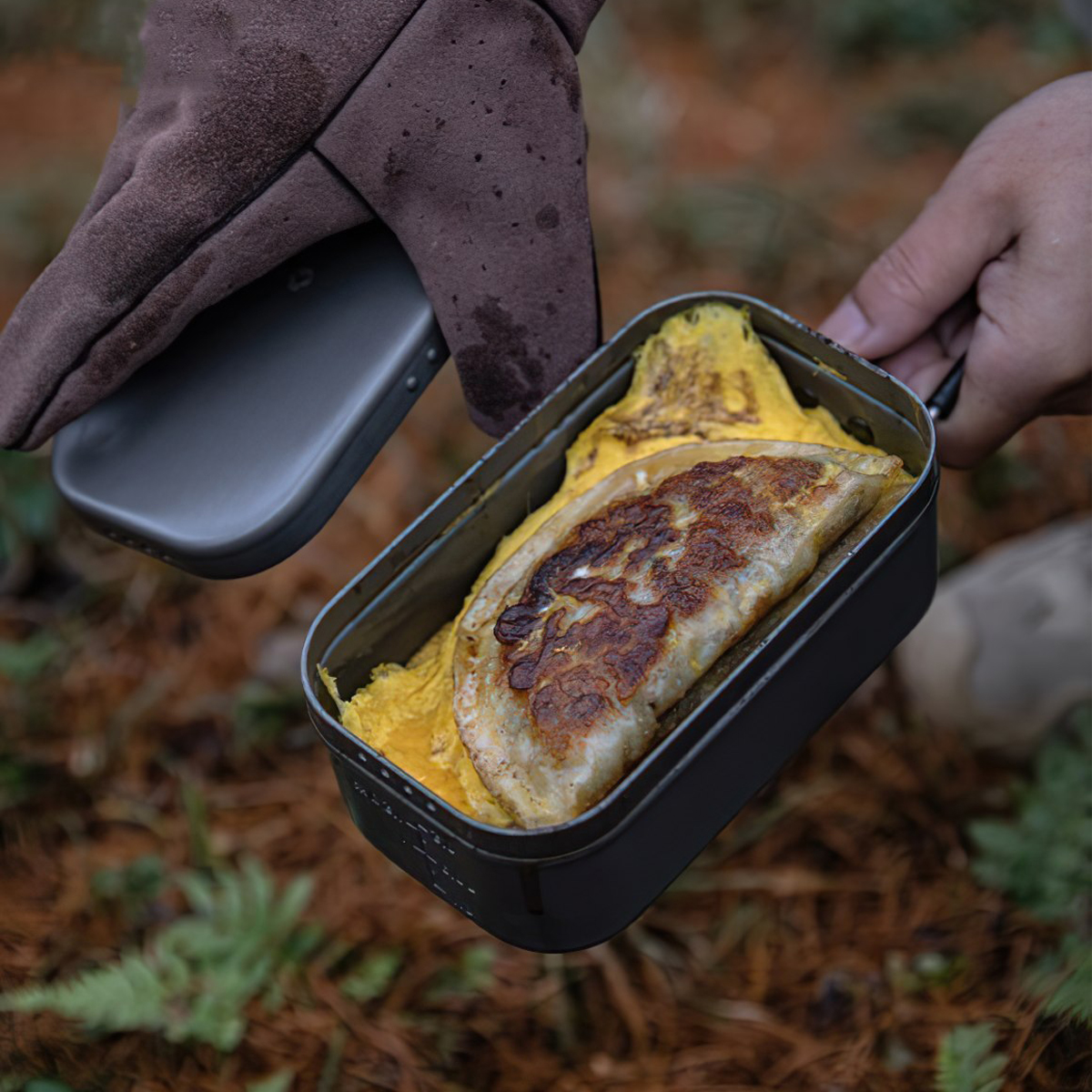 Campingmoon H-1609 / S-1609 Hộp Cơm Trưa Đa Năng Lunch Box Cắm Trại