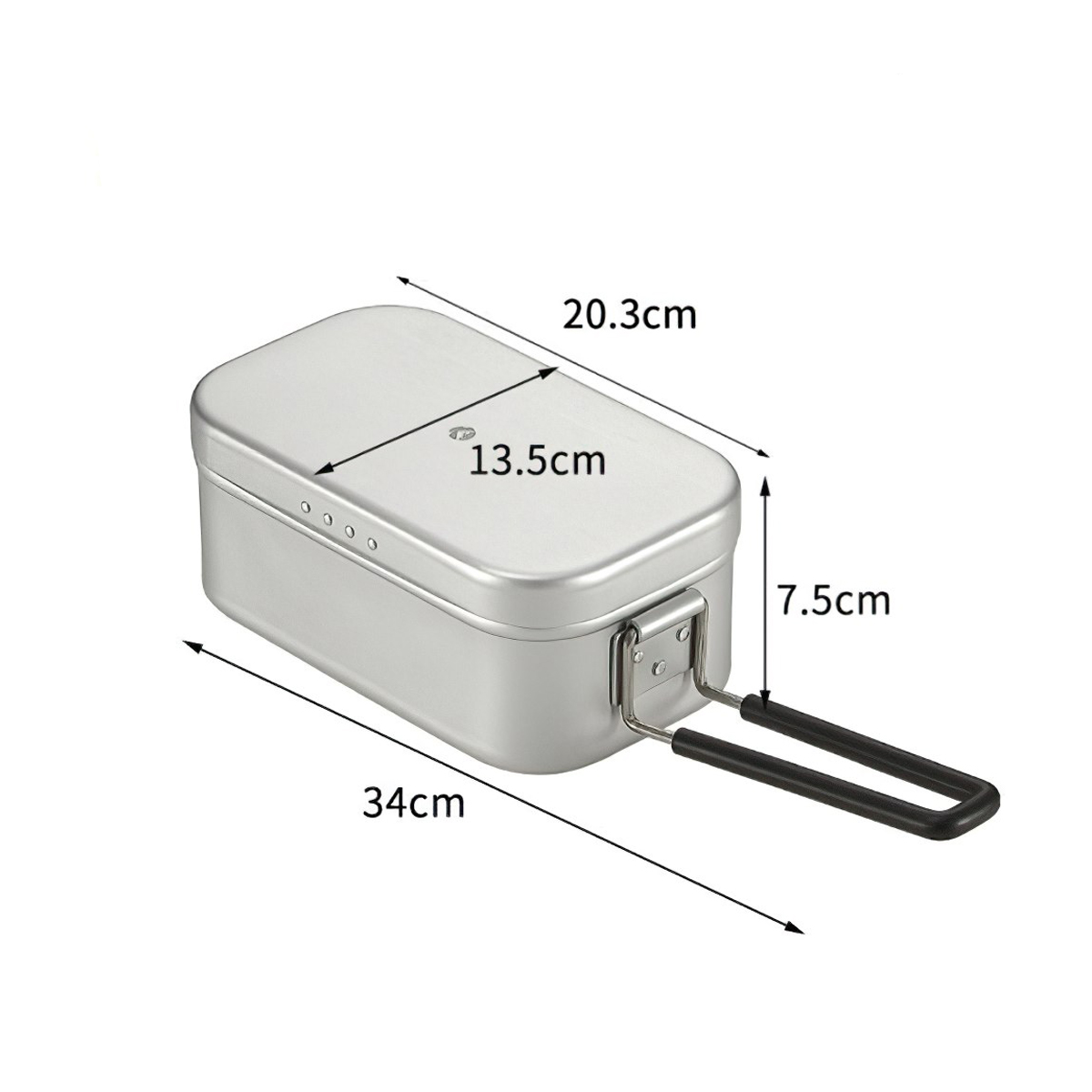 Campingmoon H-2013 / S-2013 Hộp Cơm Trưa Đa Năng Lunch Box Cắm Trại