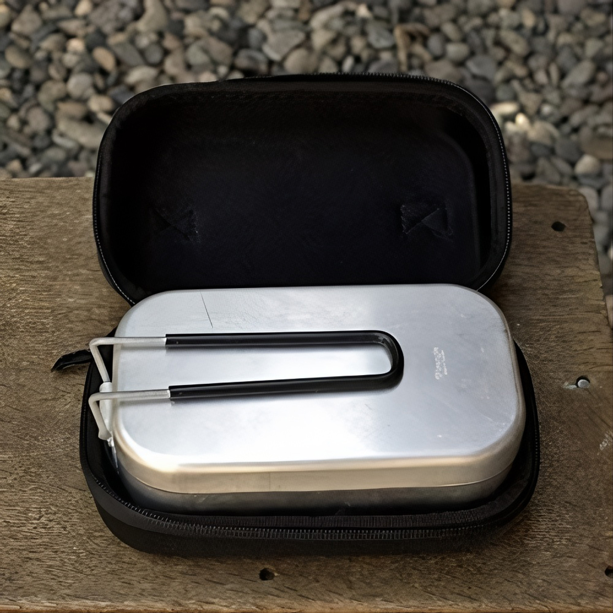 Campingmoon Hộp Đựng Đồ Dùng Chống Sốc Cắm Trại Lunch box S-1609-B / S-2013-B