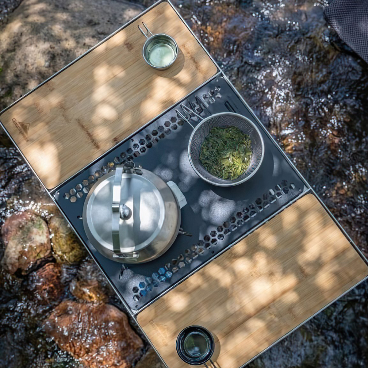 Campingmoon Igt Ck-25F-2P Mặt Bàn Nhôm Cắm Trại