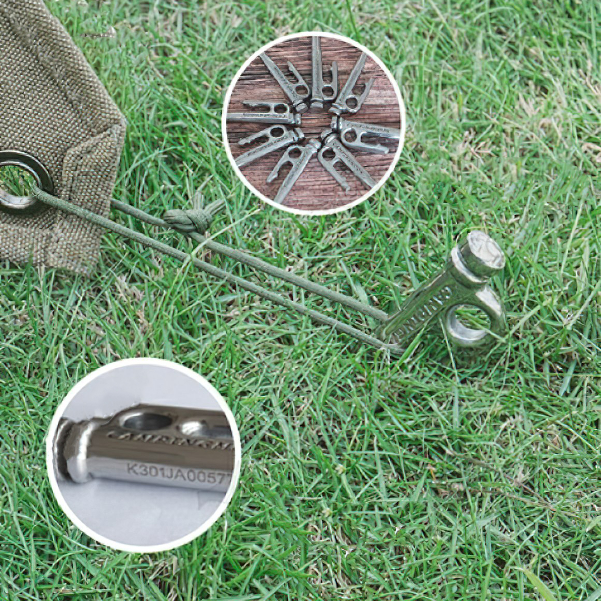 Campingmoon K26, K35 Cọc Lều Cắm Trại