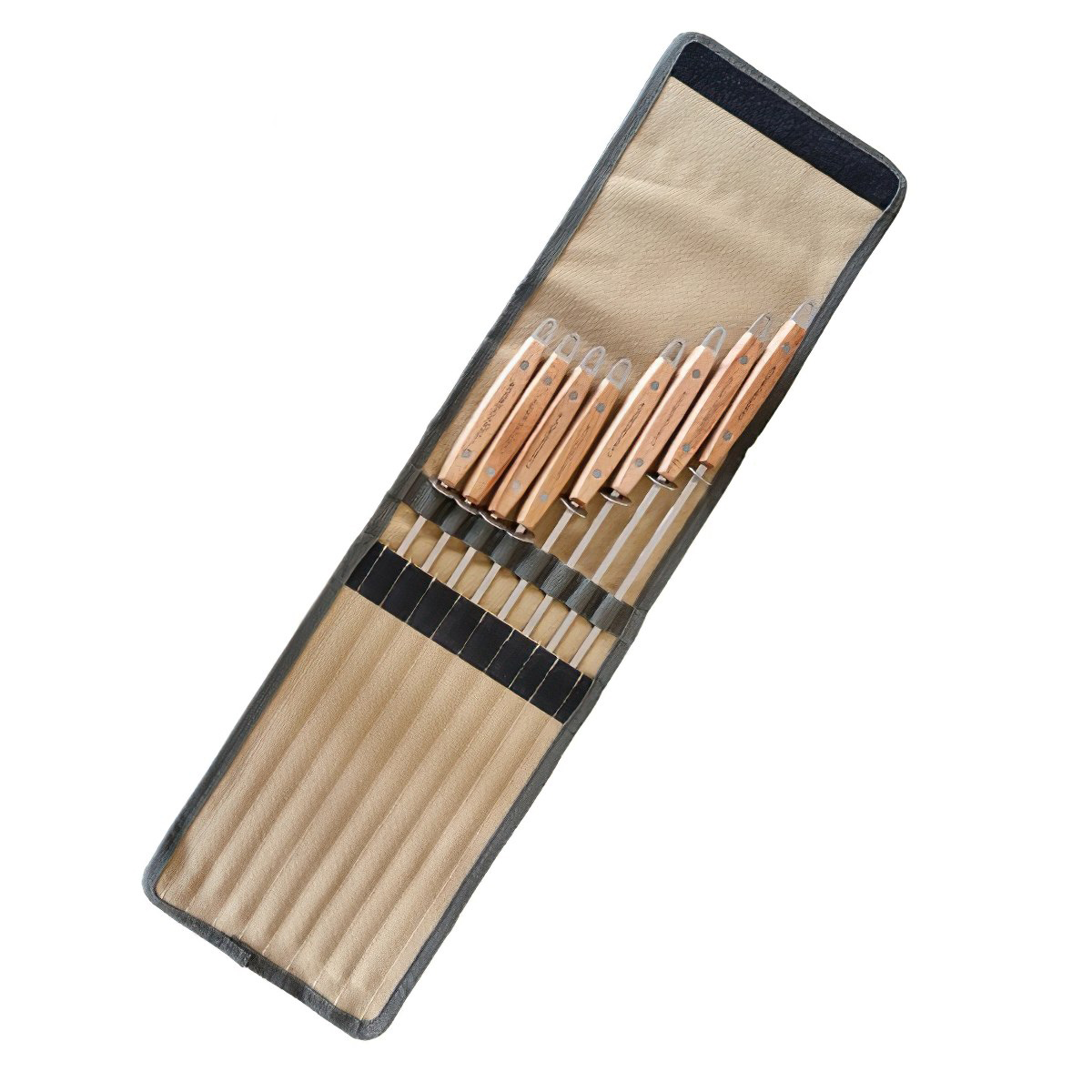 Campingmoon K480 Bộ Xiên Nướng BBQ (Bộ 08 Cái)