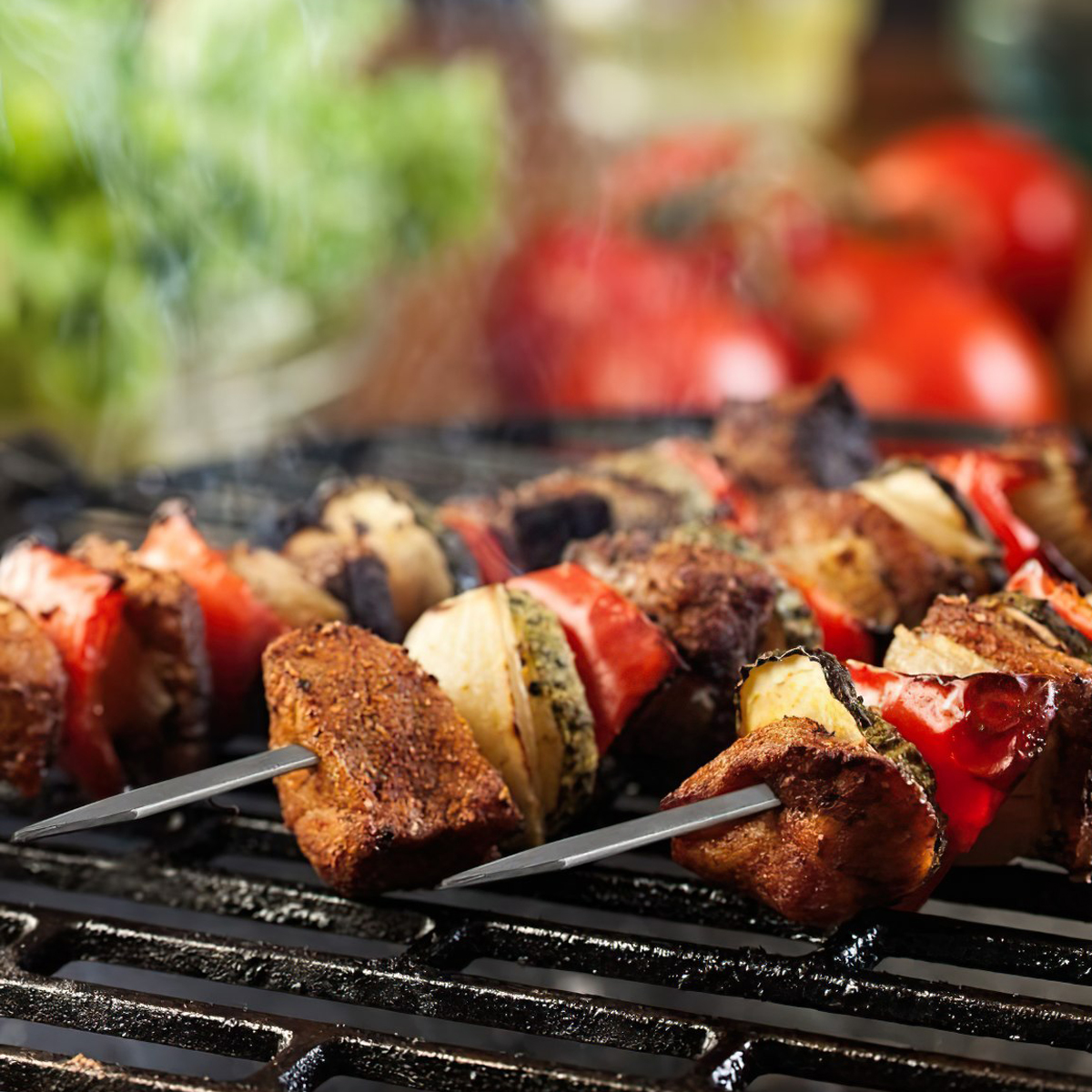 Campingmoon K480 Bộ Xiên Nướng BBQ (Bộ 08 Cái)