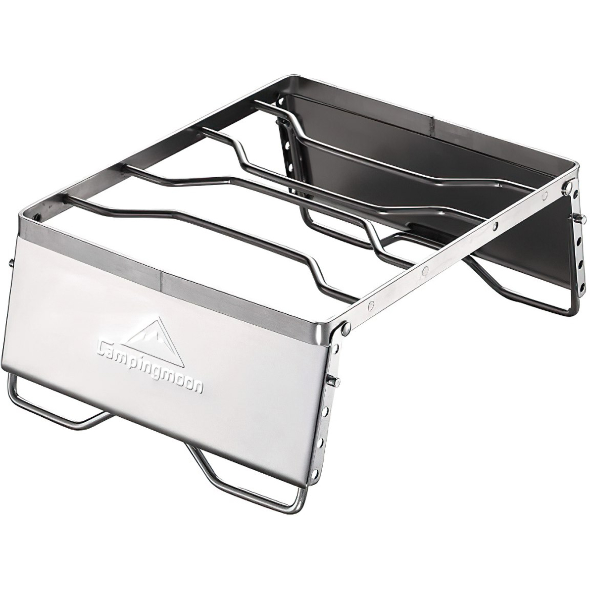 Campingmoon MS-1018 Khung Bếp Chắn Gió/ Kiềng Nấu Bếp