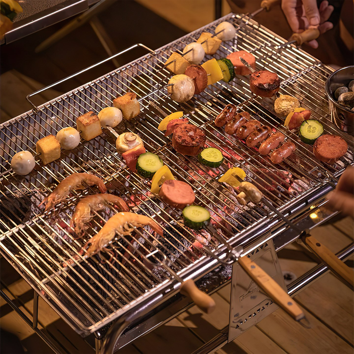 Campingmoon MT-5MAX-W Phụ Kiện Vỉ Lưới Bếp Nướng Dã Ngoại