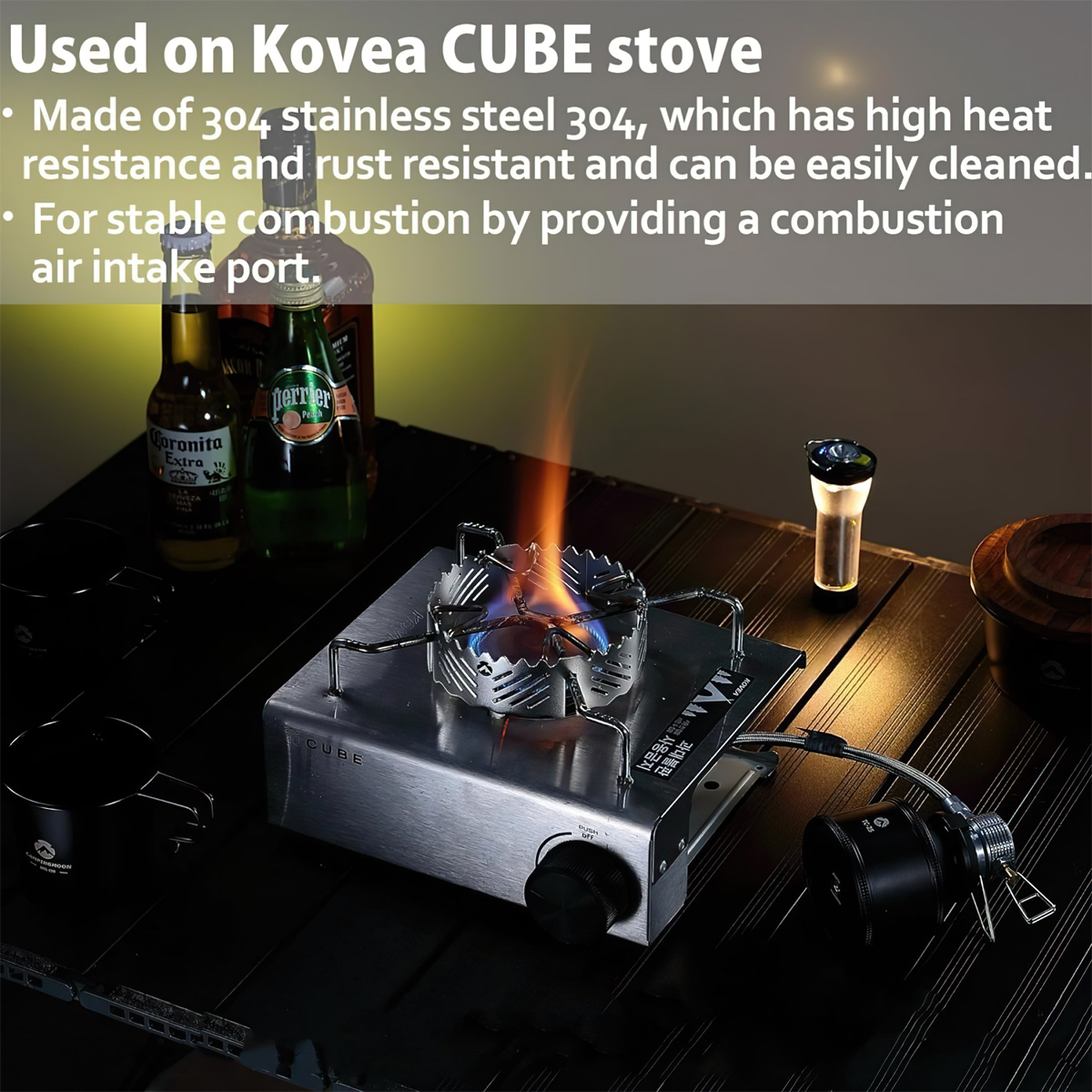 Campingmoon ST-132 Chắn Gió Bếp Dã Ngoại