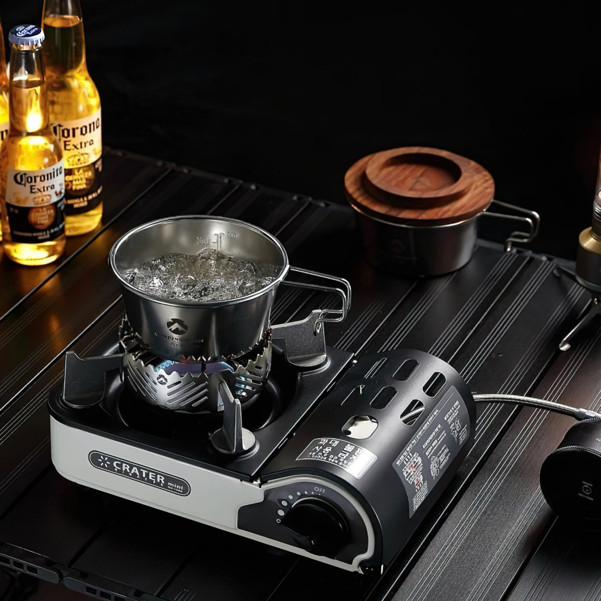 Campingmoon ST-132 Chắn Gió Bếp Dã Ngoại