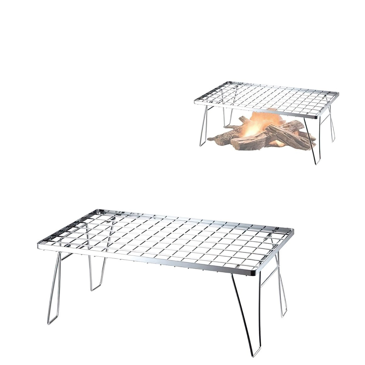 Campingmoon T-230A Kệ Inox Để Đồ Dã Ngoại