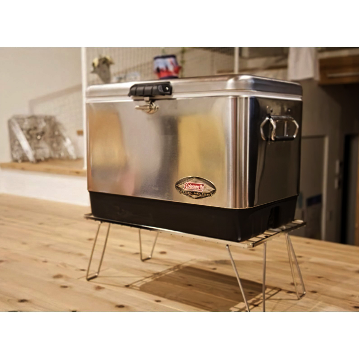 Campingmoon T-230A Kệ Inox Để Đồ Dã Ngoại