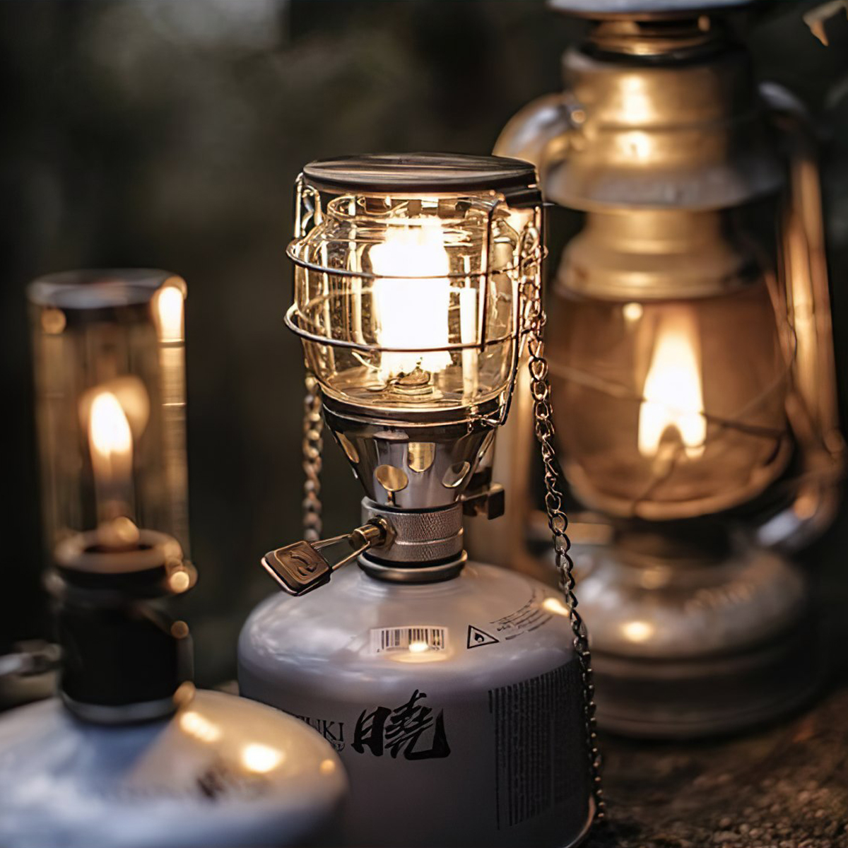 Campingmoon T-4 Đèn Gas Cắm Trại