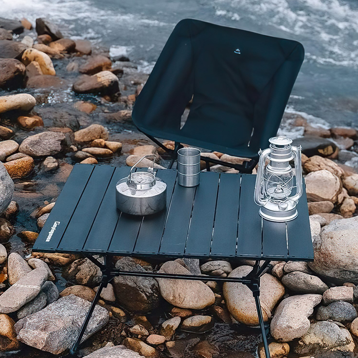 Campingmoon T-520 Bàn Nhôm Gấp Gọn Dã Ngoại