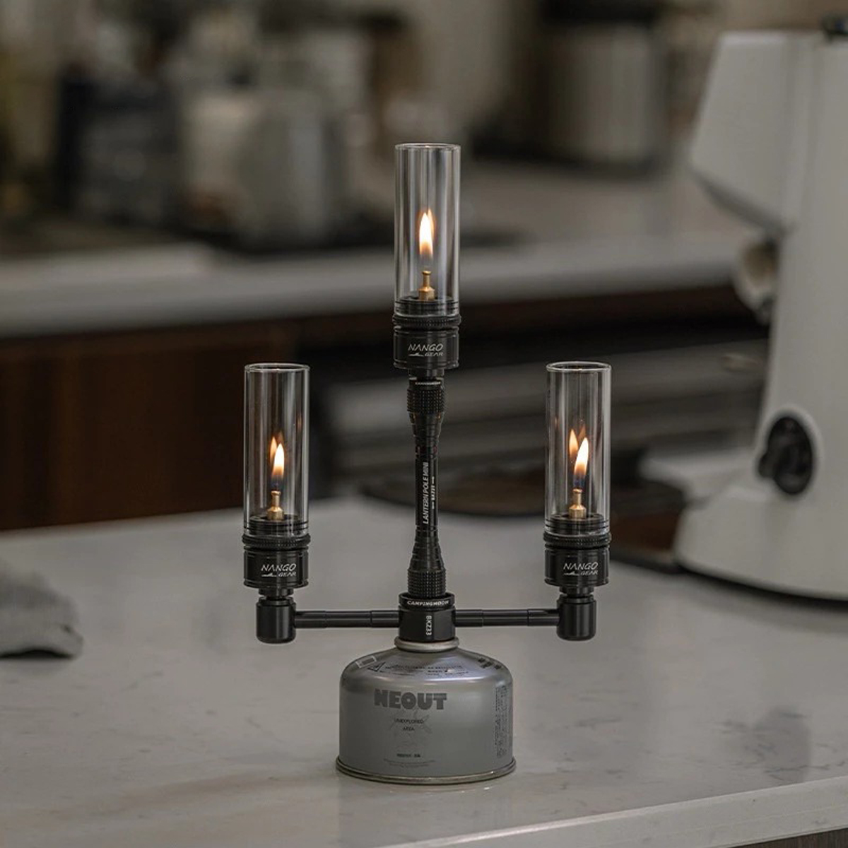 Campingmoon Z33 Phụ Kiện Đầu Chuyển Đổi Bình Gas Mini (Từ 1 ra 3 đầu)