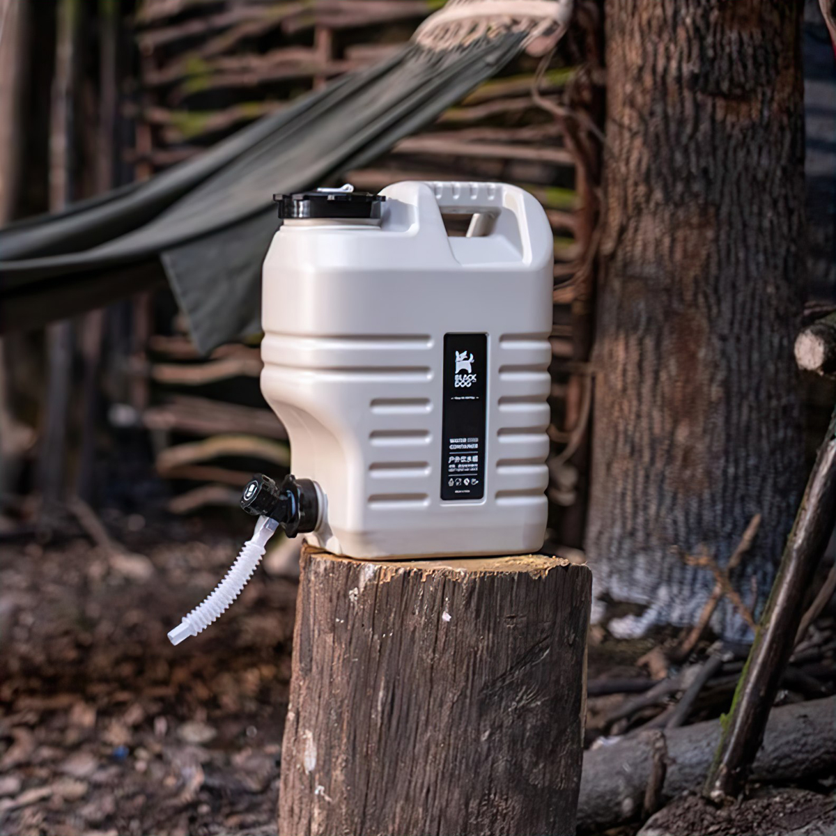 Can Đựng Nước Cắm Traị Du Lịch Có Vòi 12L Blackdog Pe Water Bucket