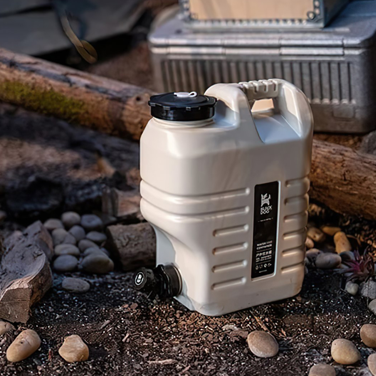 Can Đựng Nước Cắm Traị Du Lịch Có Vòi 12L Blackdog Pe Water Bucket