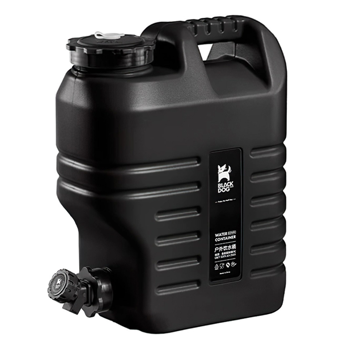 Can Đựng Nước Cắm Traị Du Lịch Có Vòi 12L Blackdog Pe Water Bucket