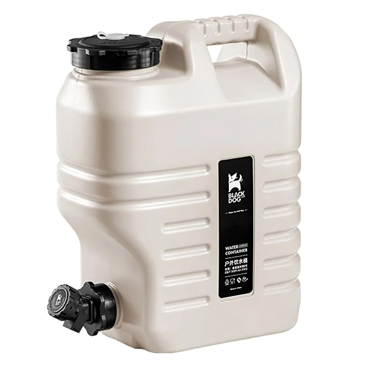 Can Đựng Nước Cắm Traị Du Lịch Có Vòi 12L Blackdog Pe Water Bucket