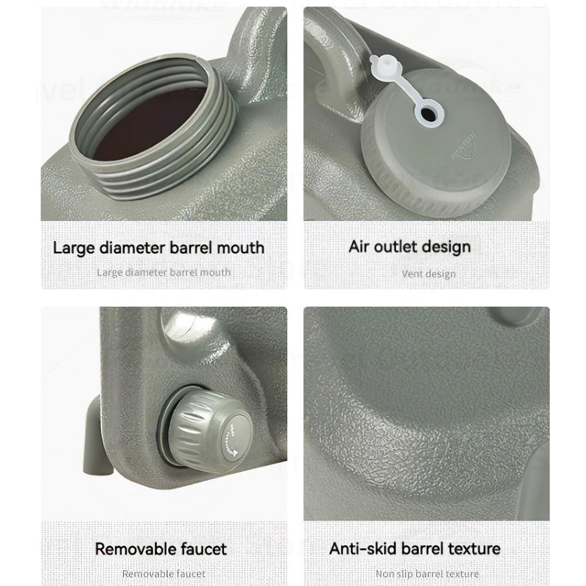 Can Nhựa Mang Nước Đi Cắm Trại Naturehike