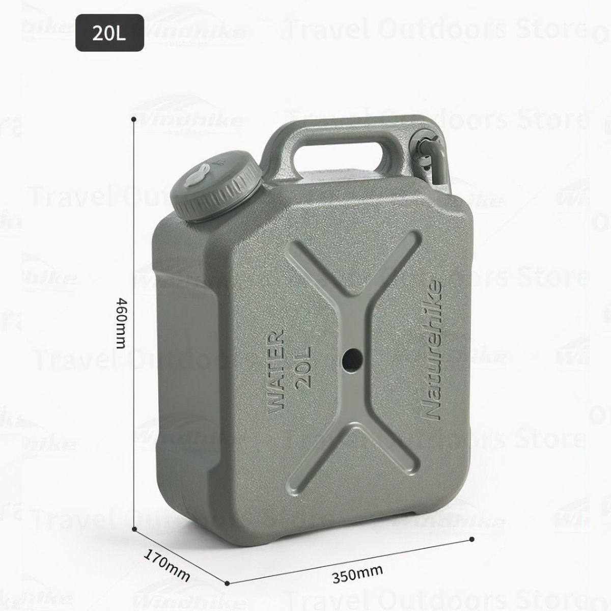 Can Nhựa Mang Nước Đi Cắm Trại Naturehike