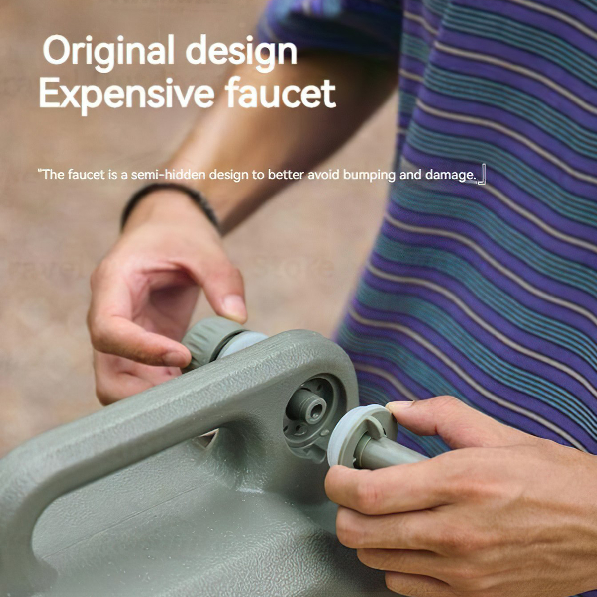 Can Nhựa Mang Nước Đi Cắm Trại Naturehike