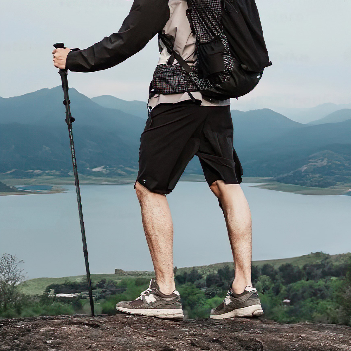 Blackdog Gậy Chạy Trail Leo Núi Carbon CBD2450DS011