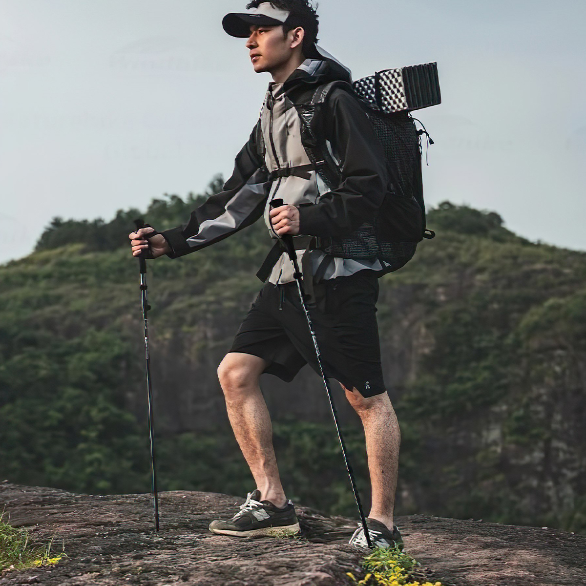 Blackdog Gậy Chạy Trail Leo Núi Carbon CBD2450DS011