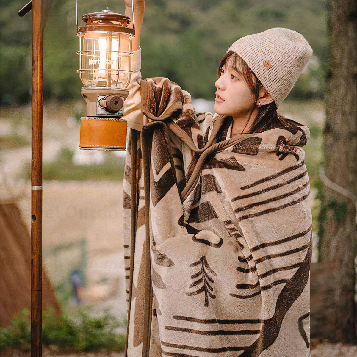 NatureHike CNH22JU017 Chăn chống cháy cắm trại dã ngoại