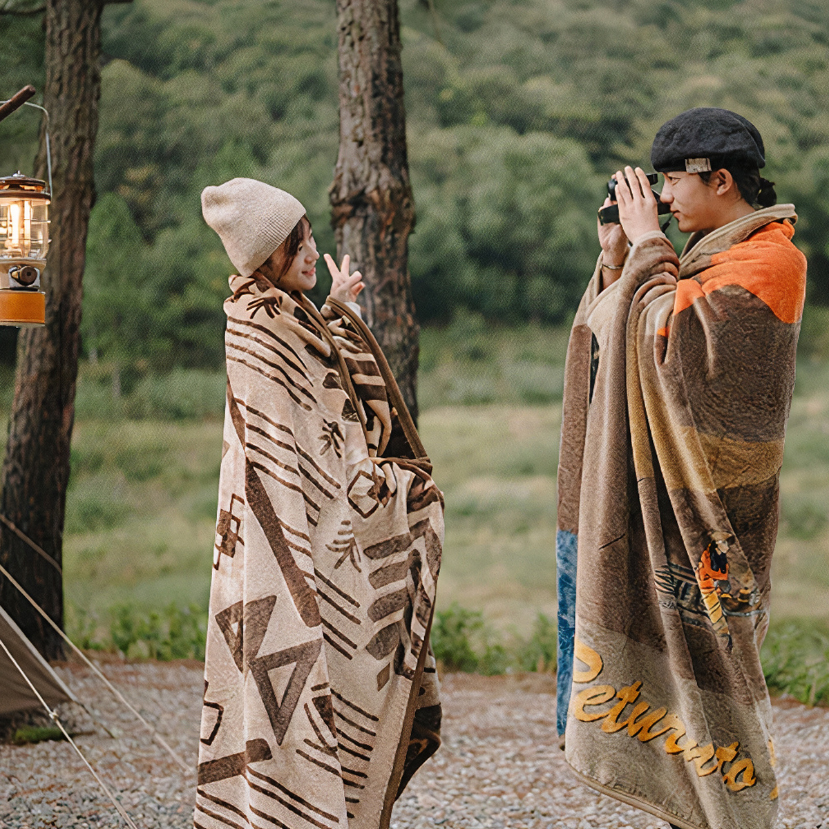 NatureHike CNH22JU017 Chăn chống cháy cắm trại dã ngoại