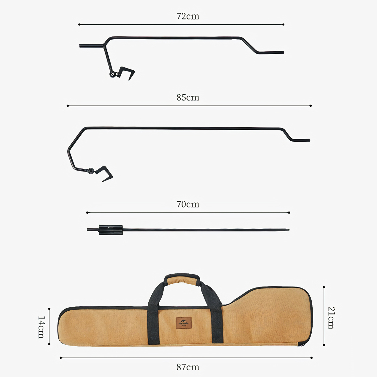 Chân Treo Đèn Đơn Cắm Trại – Du Lịch Naturehike