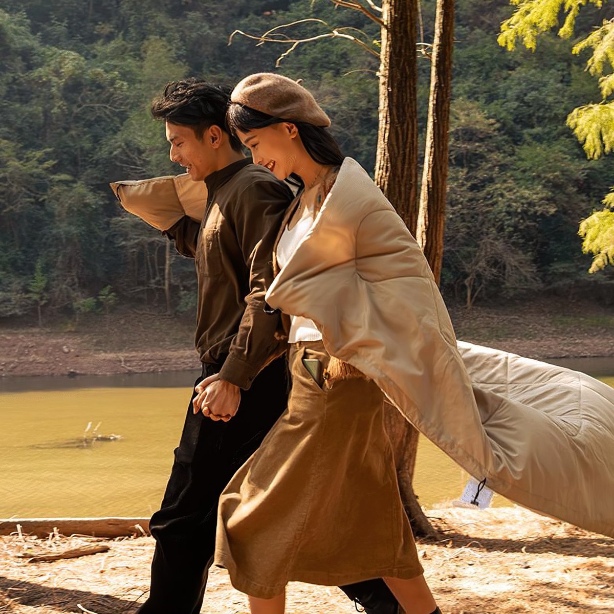 Chăn Vải Cắm Trại Cotton Glamping Naturehike