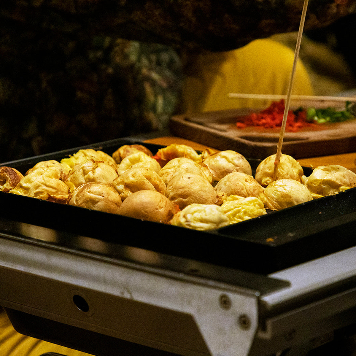 Chảo Làm Bánh Cắm Trại Du Lịch Snowpeak Seppou-En Tako-Yaki Plate