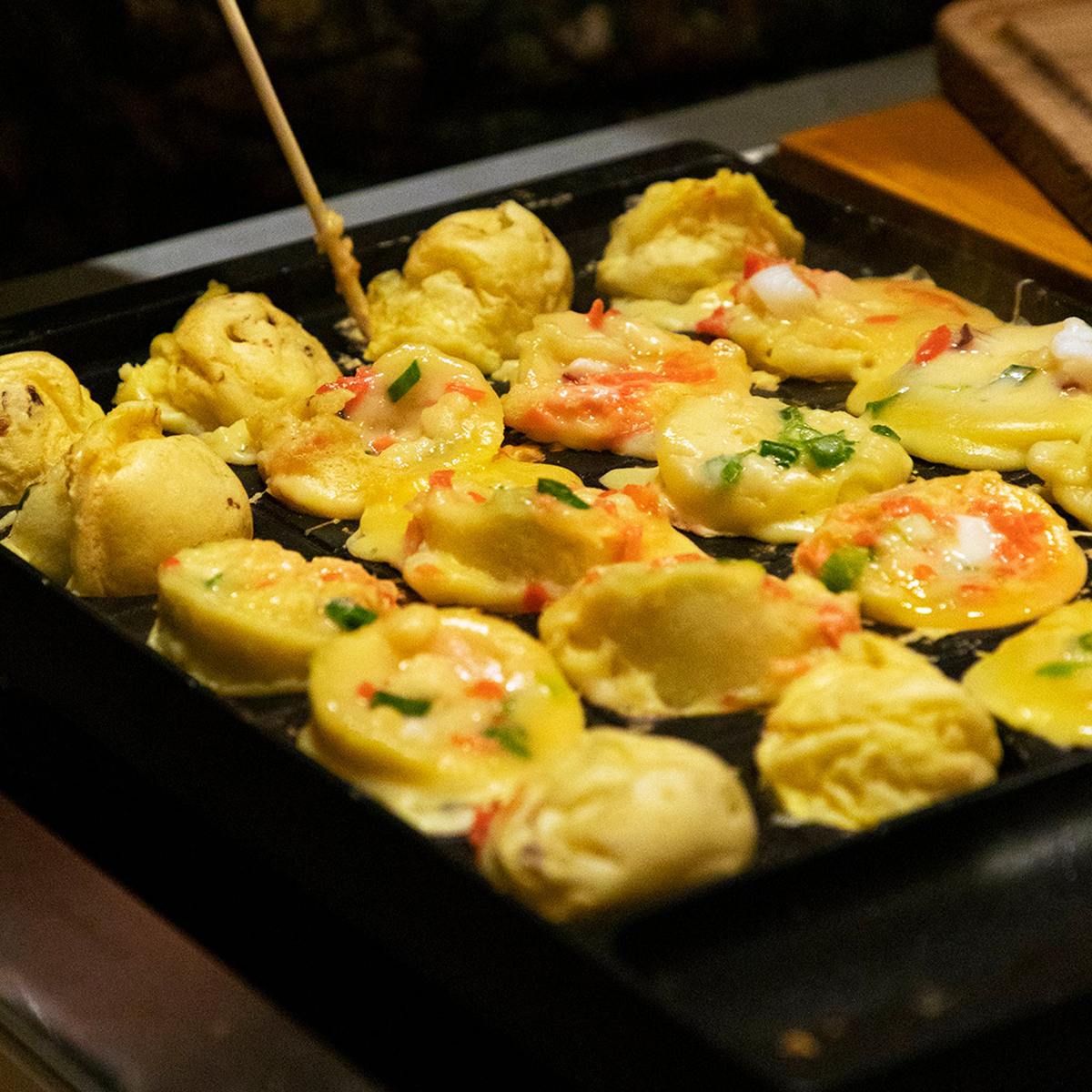 Chảo Làm Bánh Cắm Trại Du Lịch Snowpeak Seppou-En Tako-Yaki Plate