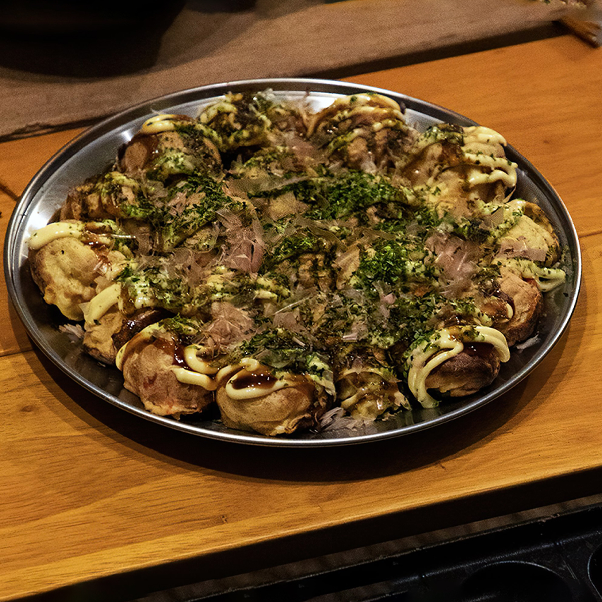 Chảo Làm Bánh Cắm Trại Du Lịch Snowpeak Seppou-En Tako-Yaki Plate