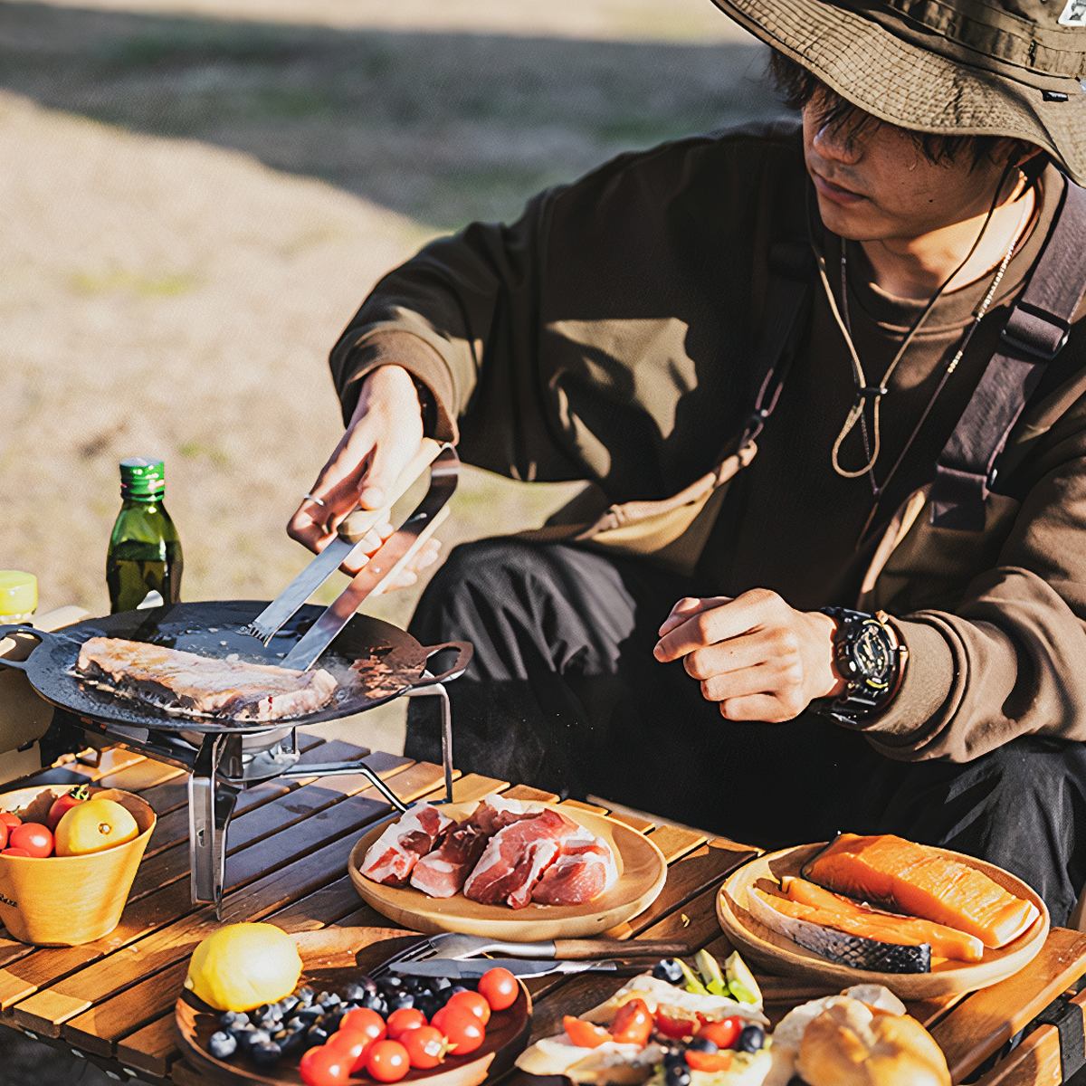 Chảo Nấu Ăn Cắm Trại Ngoài Trời Lắp Ghép Naturehike