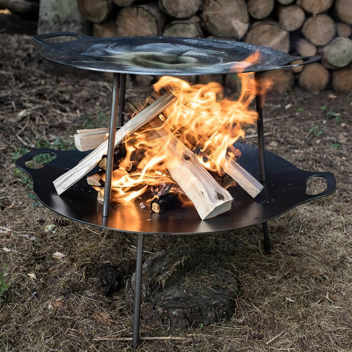 Petromax Chảo Sắt Cắm Trại Griddle And Fire Bowl FS38