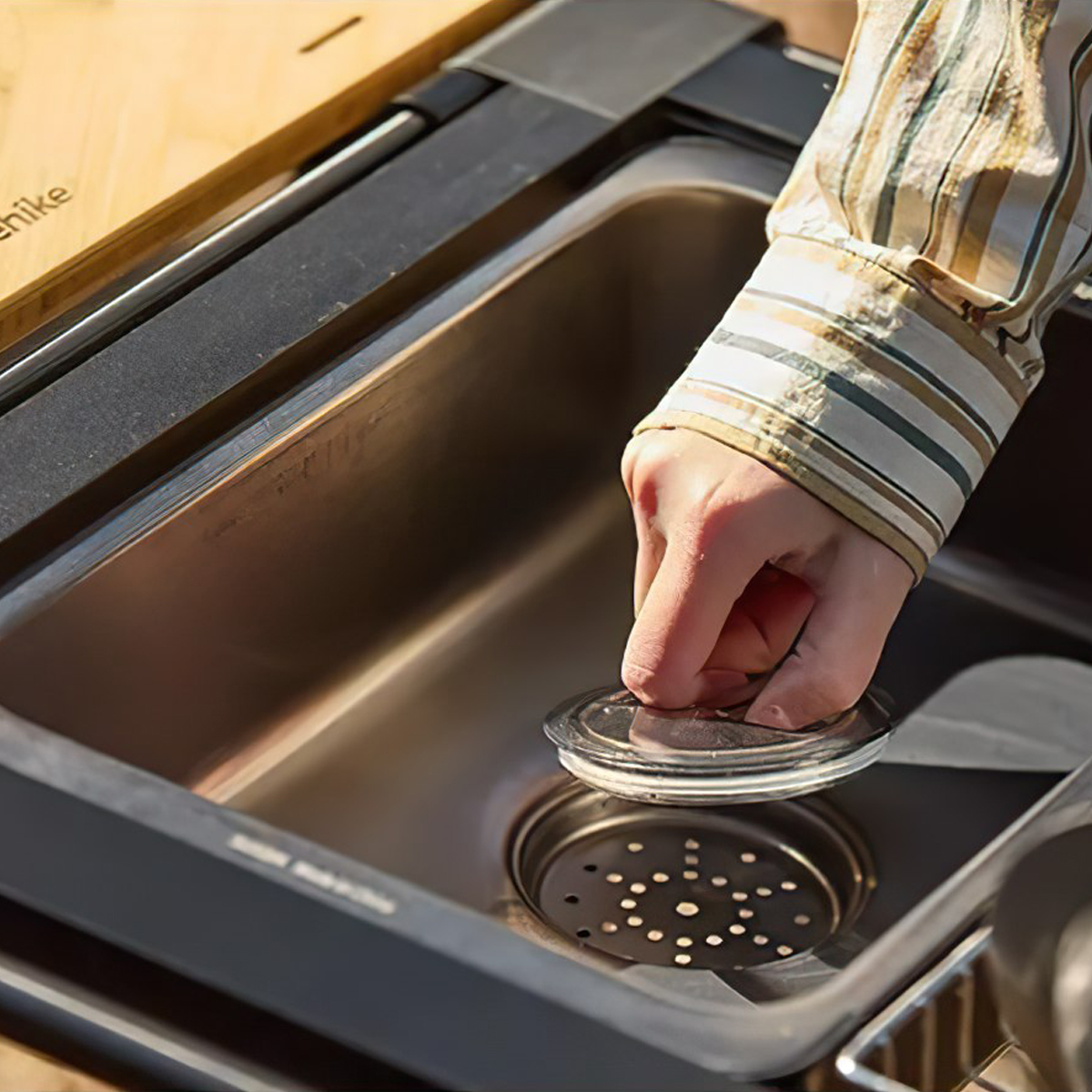 Chậu Rửa Bát Inox Dùng Kết Hợp Bàn IGT Cắm Trại NatureHike CNH22SN016