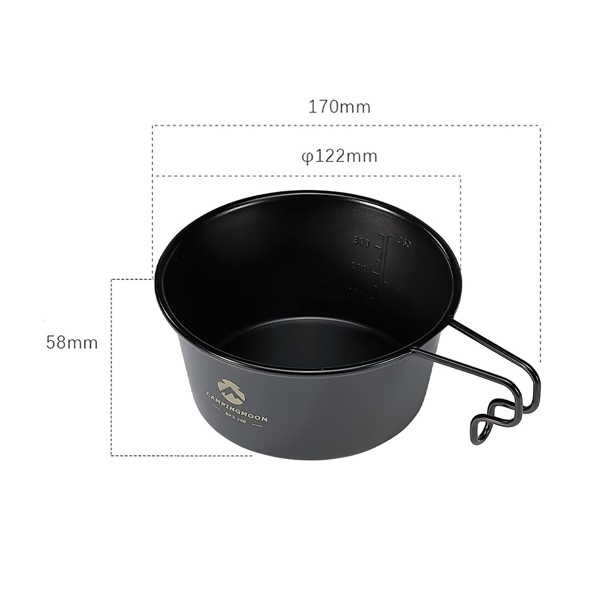 Campingmoon BKS-360 (450Ml) Chén Ăn Dã Ngoại