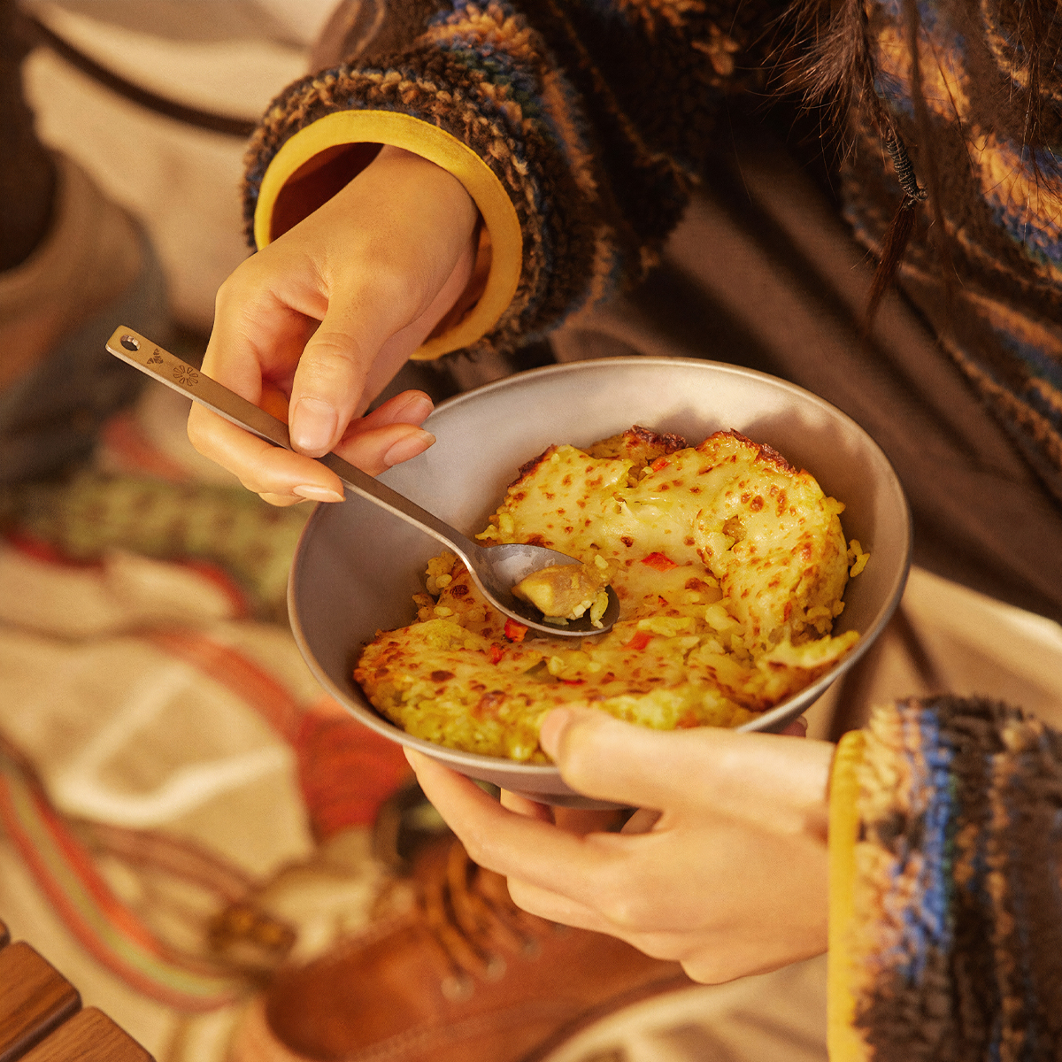 Naturehike Bát Đĩa Cắm Trại Du Lịch TITANIUM – BST Đôn Hoàng