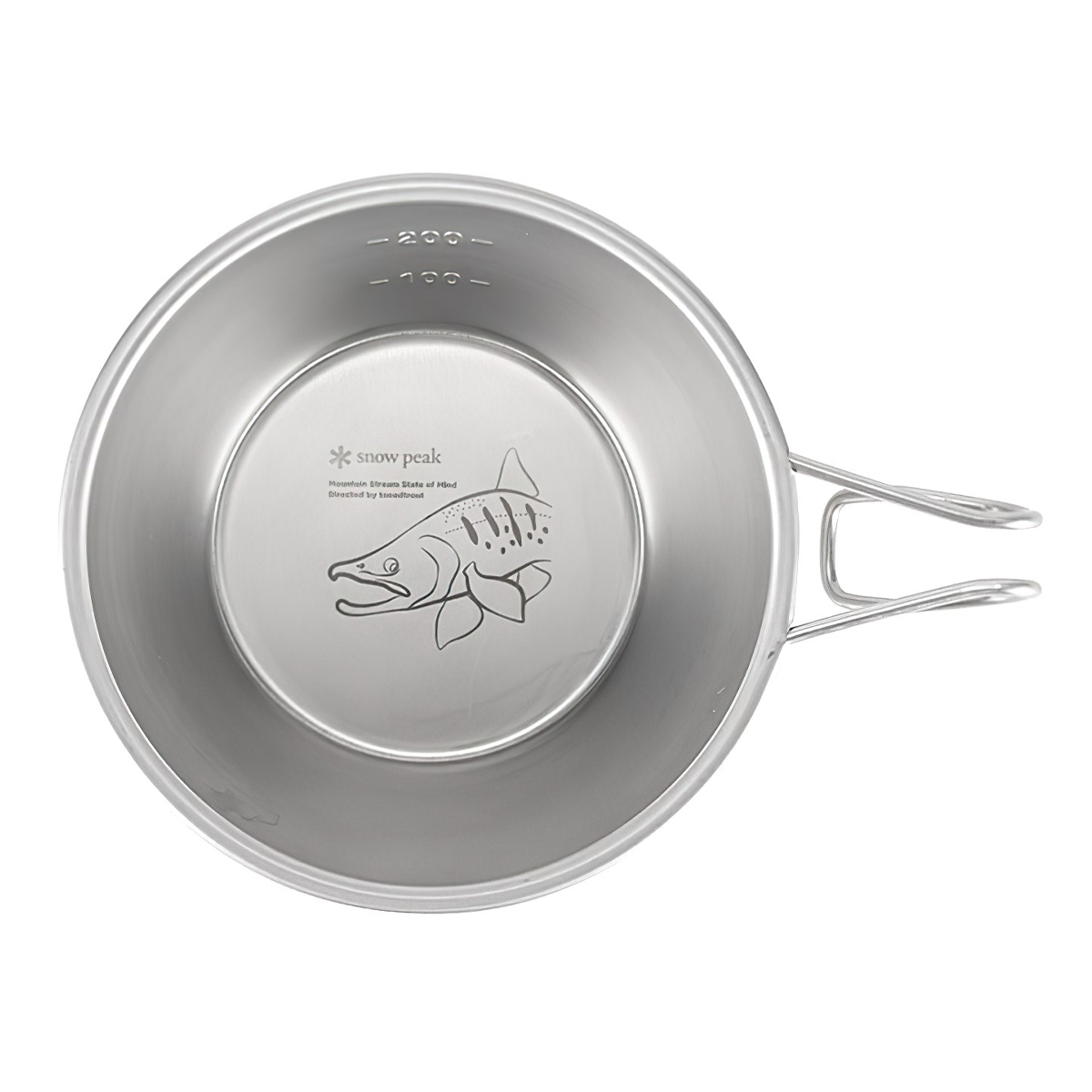 Chén Cắm Trại Du Lịch Snowpeak SP×TONED TROUT Backpackers Cup 2023 EDITION