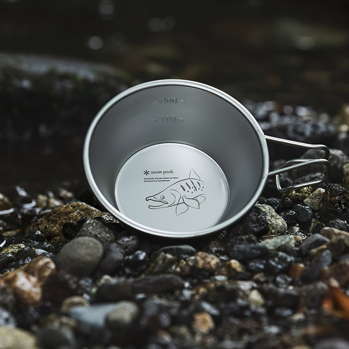 Chén Cắm Trại Du Lịch Snowpeak SP×TONED TROUT Backpackers Cup 2023 EDITION