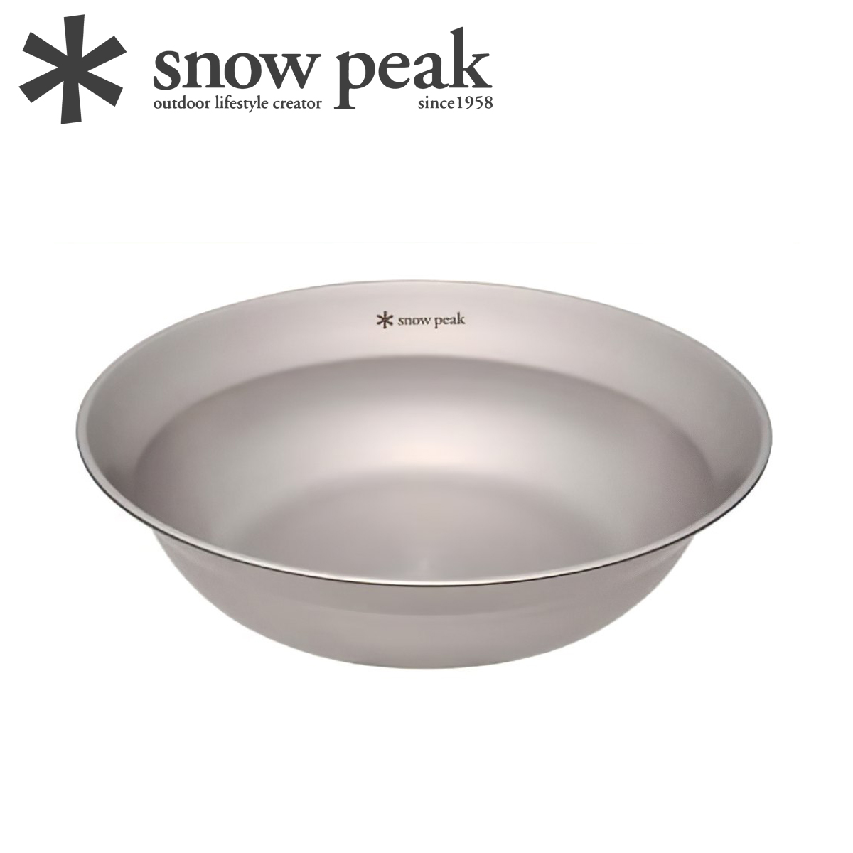 Chén Cắm Trại Du Lịch Snowpeak Tableware Bowl L