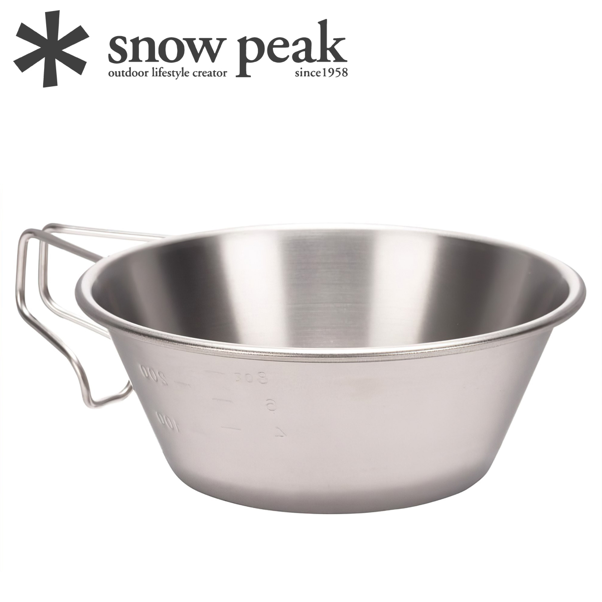 Chén Cắm Trại Du Lịch Snowpeak Titanium Shera Cup
