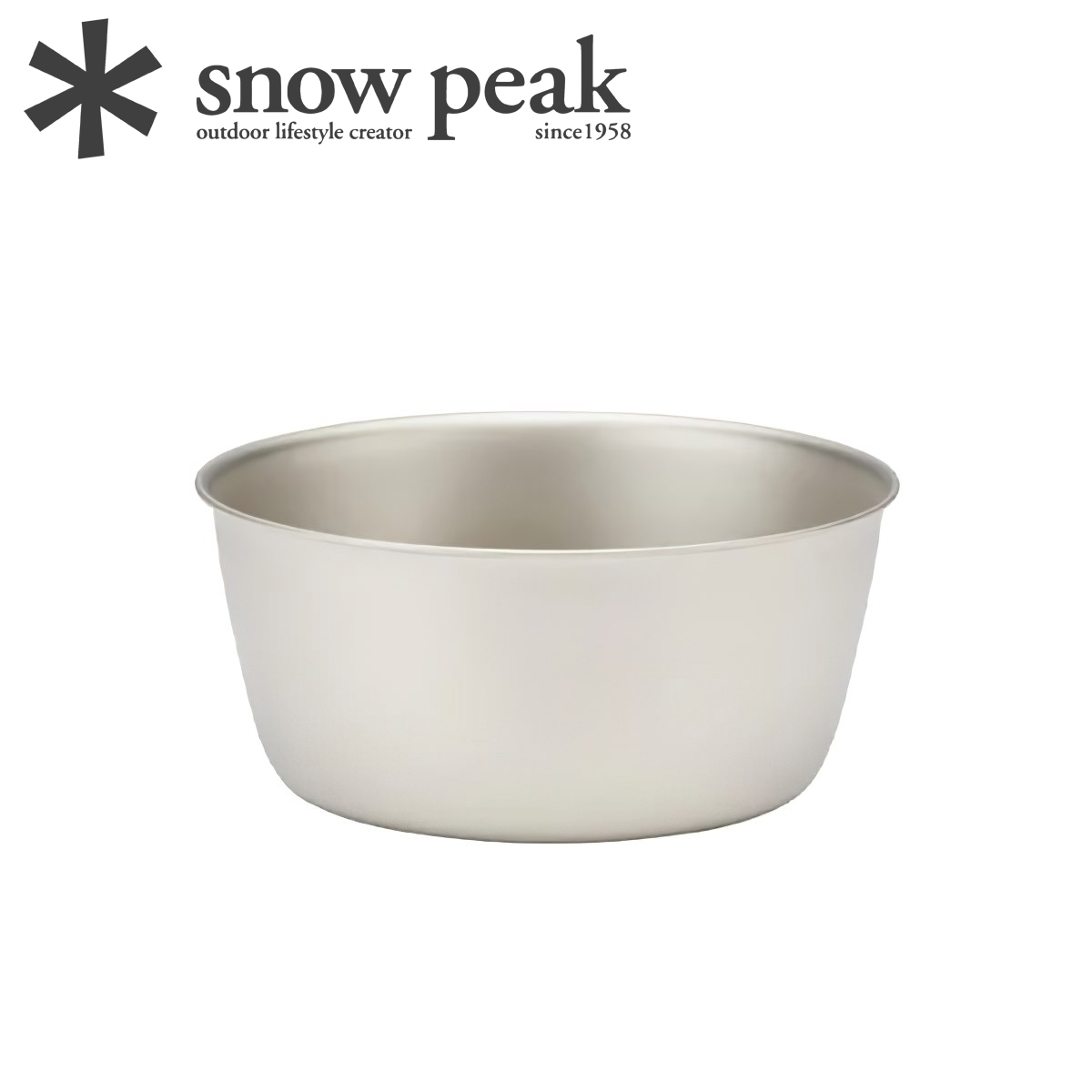 Chén Cắm Trại Du Lịch Snowpeak Titanium Trek Bowl 13 Cm
