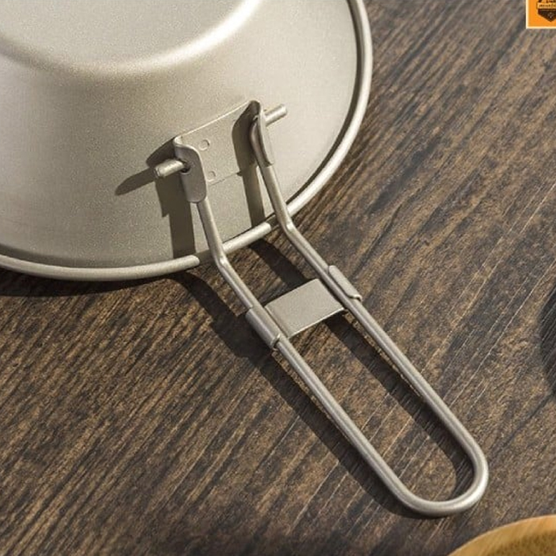 Chén Dã Ngoại Keith Titanium Bowl with Folding Handle