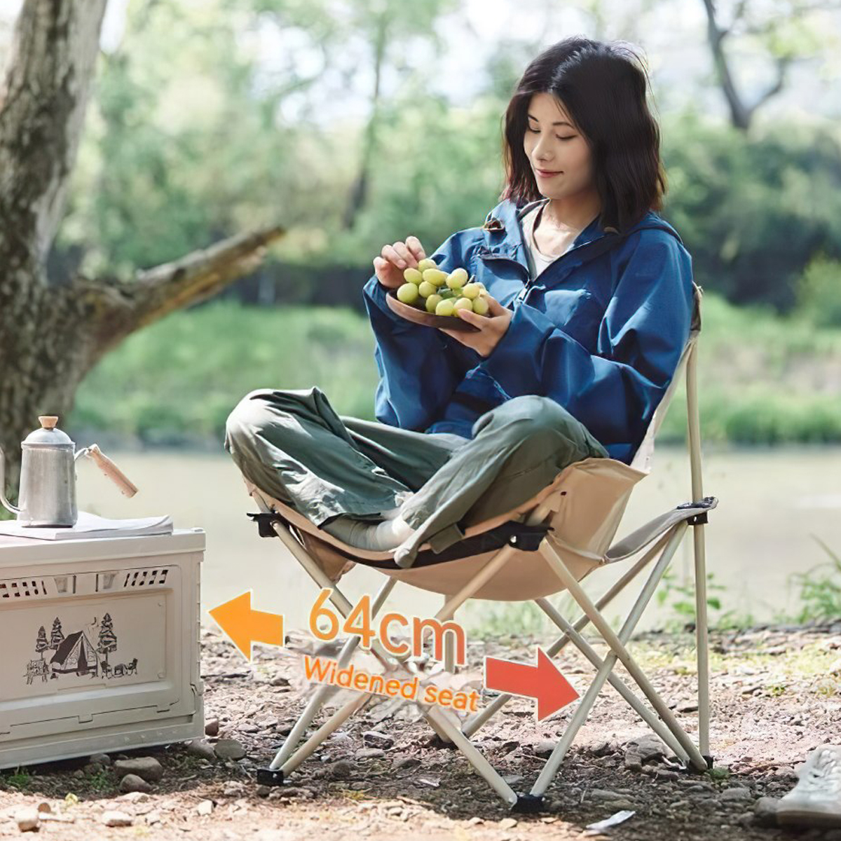 Naturehike Ghế Xếp Gấp Gọn Cắm Trại T01 CNH23JU13002