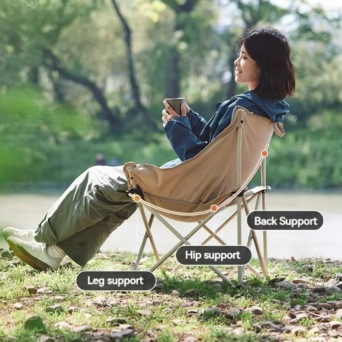 Naturehike Ghế Xếp Gấp Gọn Cắm Trại T01 CNH23JU13002