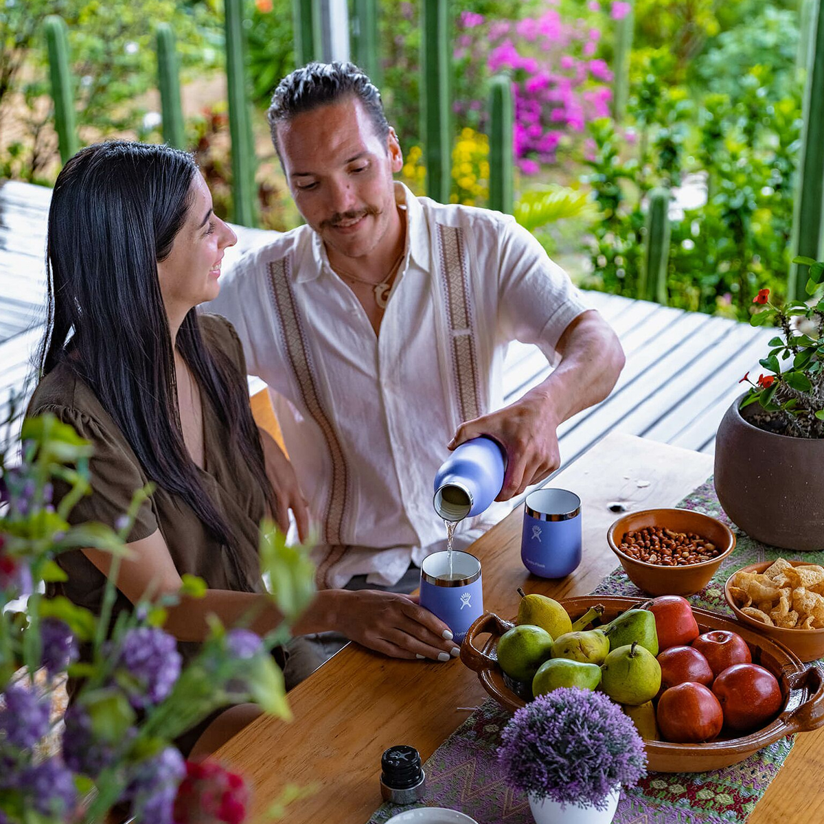 HYDRO FLASK Cốc Giữ Nhiệt Tráng Sứ Cắm Trại CERAMIC WINE TUMBLER 10 OZ (295ml)